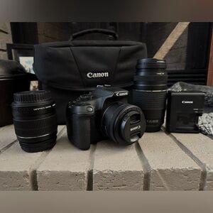 Canon Rebel T6 kit with extra 50MM lens